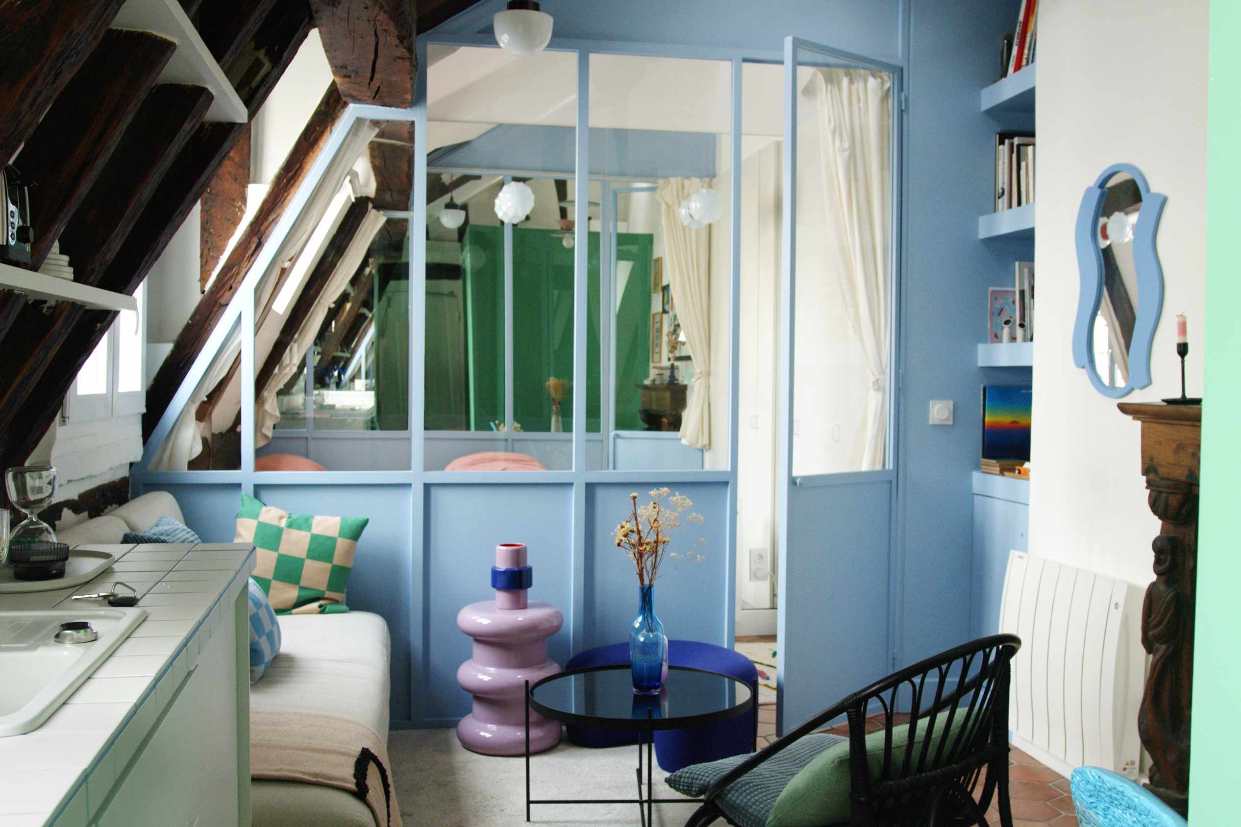 This 236-Square-Foot Paris Apartment Makes the Most of Every Inch